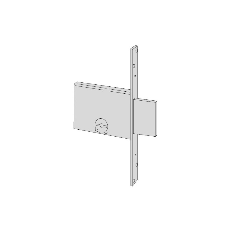 CISA 57013.70.0: верхній врізний сувальдний замок (риґель)