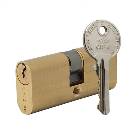 Овальний двосторонній циліндр CISA 08210 для замків під овальний профіль