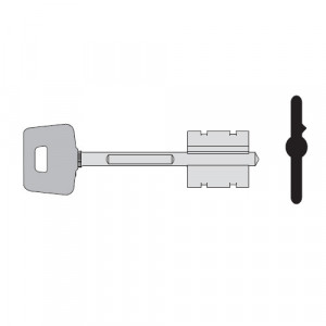 Заготовка сувальдного ключа CISA