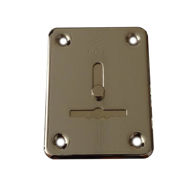 Внутрішня розетка CISA під ключ (серія 57000), розмір 60×46 мм