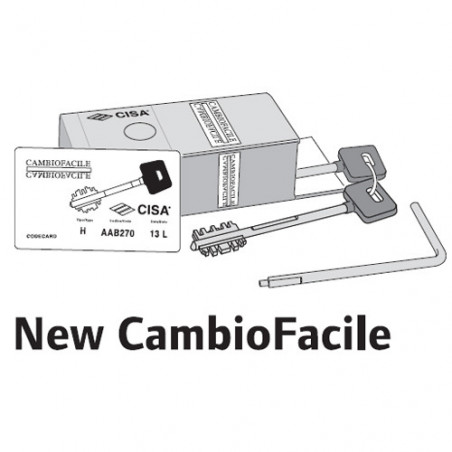 Комплект ключів CISA New Cambio Facile