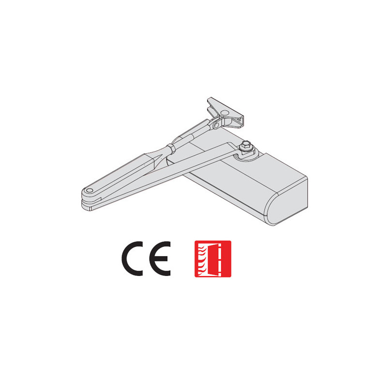 Доводчик дверний CISA 1.D415.03.0.97