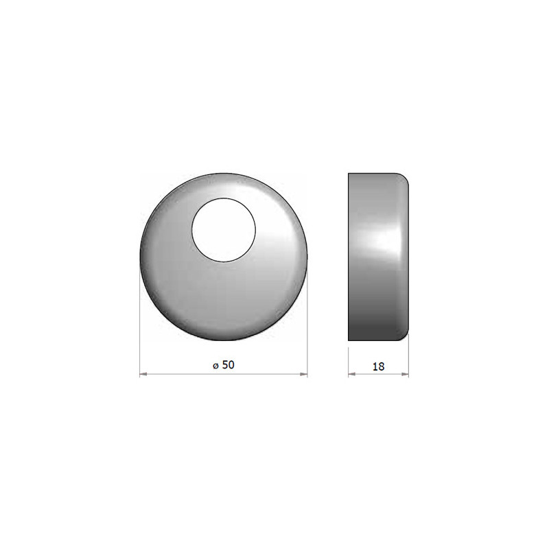 Кришка на броненакладку Azzi COP