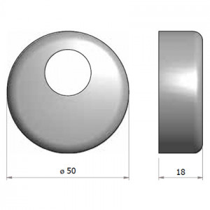 Кришка на броненакладку Azzi COP