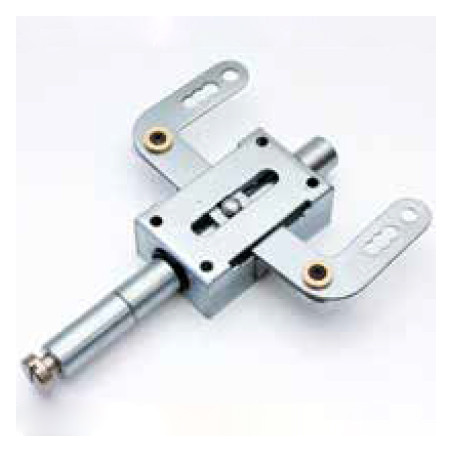 Azzi Fausto D8/L: девіатор (додатковий замикальний вузол) для двостулкових бронедверей/сталевих дверей; корпус — травлена сталь