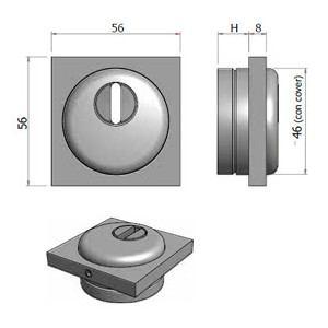 Комплект Azzi KIT3 F23 ROS 56×56 - розміри
