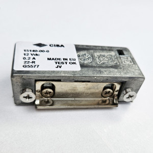Електрозащіпка CISA 15140  12 В DC, «під відключення» (fail-safe)