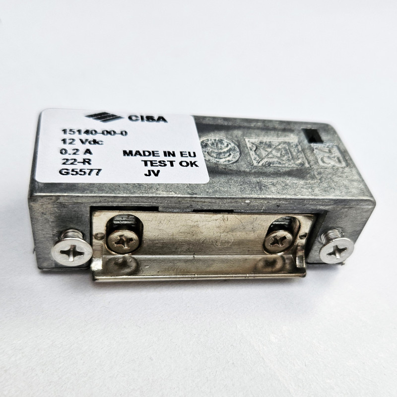 Електрозащіпка CISA 15140  12 В DC, «під відключення» (fail-safe)