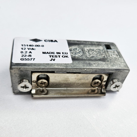 Електрозащіпка CISA 15140  12 В DC, «під відключення» (fail-safe)