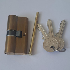 Євроциліндр CISA LOGO (Pratic) у виконанні ключ-ключ — модель 08010