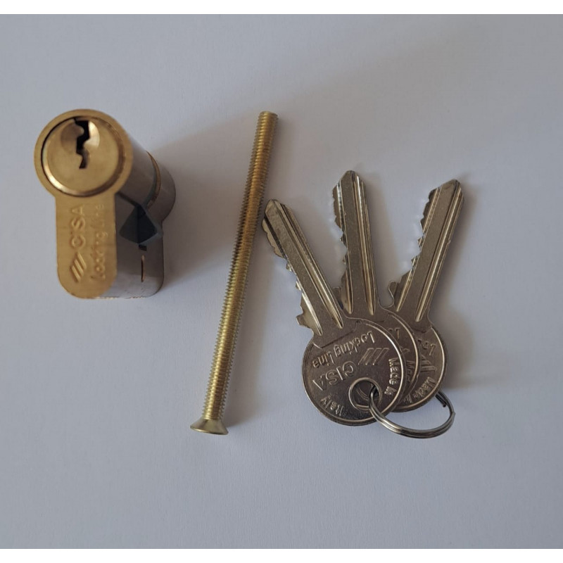 Євроциліндр CISA LOGO (Pratic) у виконанні ключ-ключ — модель 08010